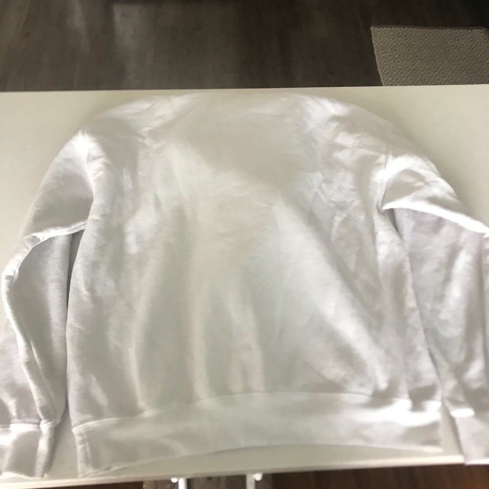 White hoodie